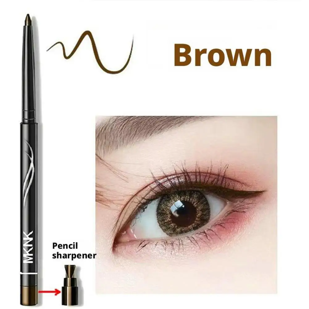 VIP link-20pcs crayons Eyeliner imperméables noir marron-preuve des taches, maquillage longue durée pigmenté lisse