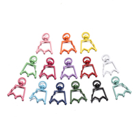 5pcs 26mm Crown Ring Lobster Clasp for DIY Jewelry Carabiner Keychain Bag Hook Making Supplies Accessories Materials Wholesale