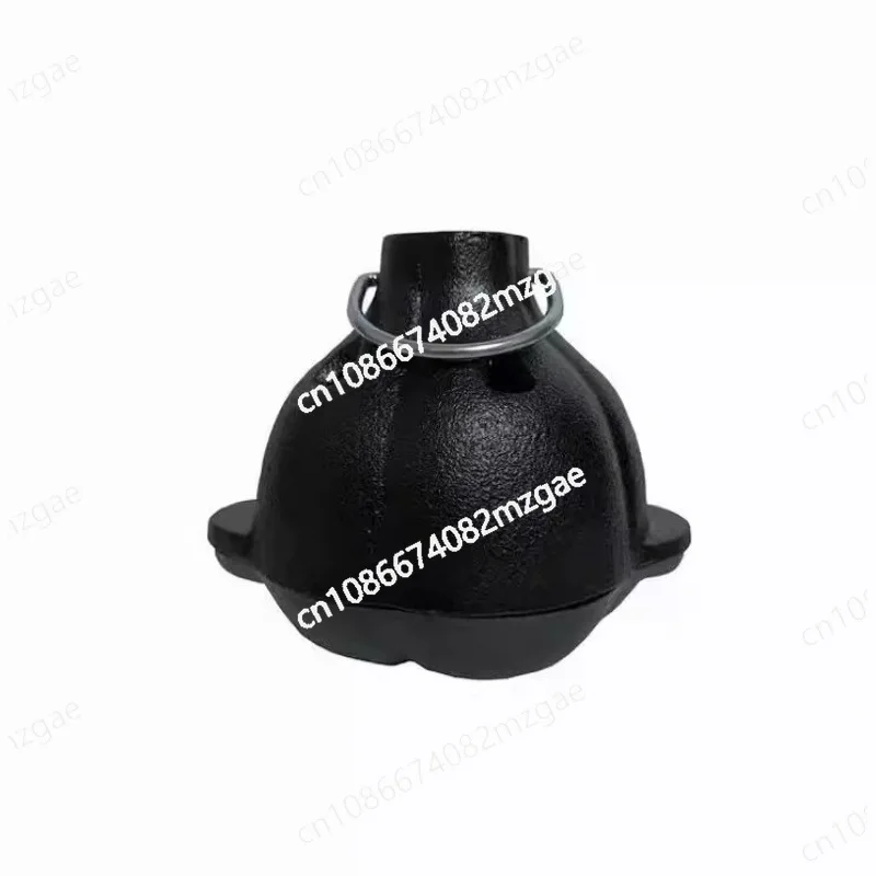 

Cast Iron Smoker Roaster Garlic Roster , Smoker Box, Pre-Seasoned Cast Iron Garlic Roaster for Grill, for BBQ