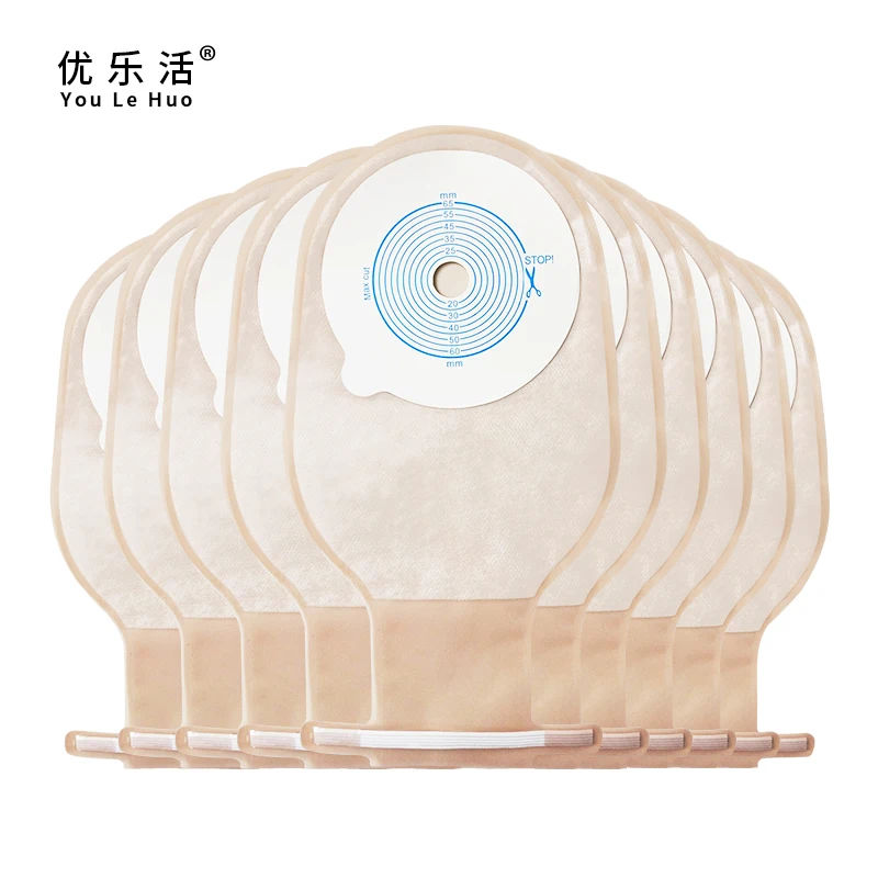 Ostomy Bag Disposable Ostomy Bag Ostomy Care Products Cover Leakage Bag Stool Bag Anus Bag Youluohuo One-piece 15mm-65mm