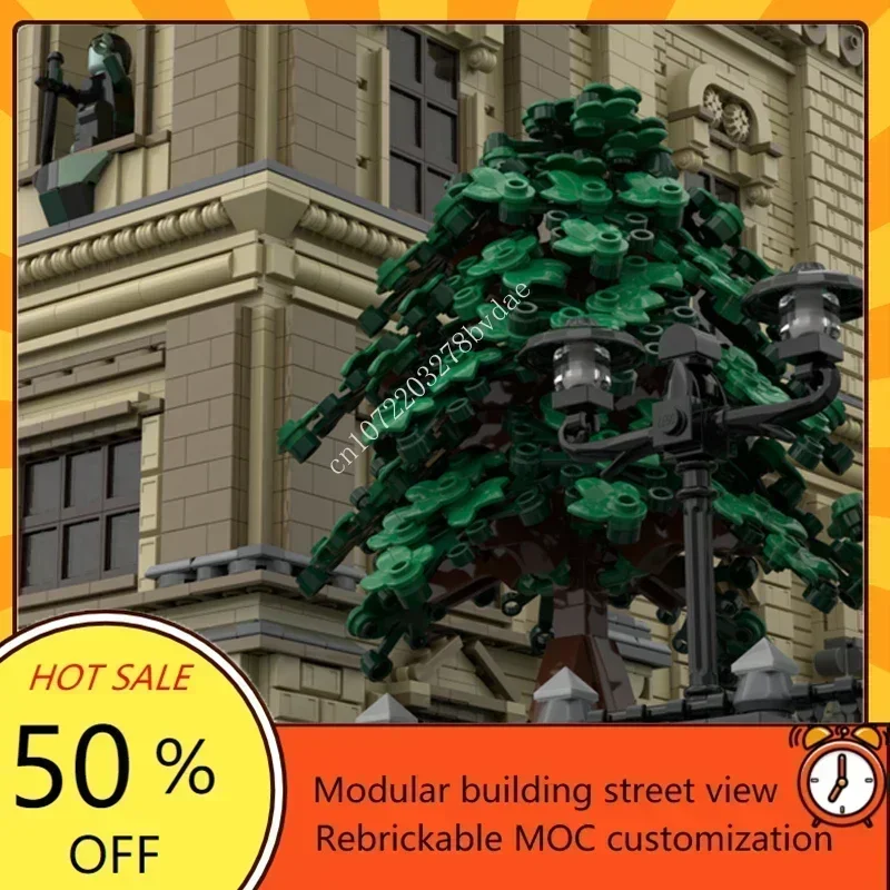 71407PCS Berlin Cathedral Modular MOC Creative street view Model Custom Puzzles Architecture Education Assembly Model Toys Gift