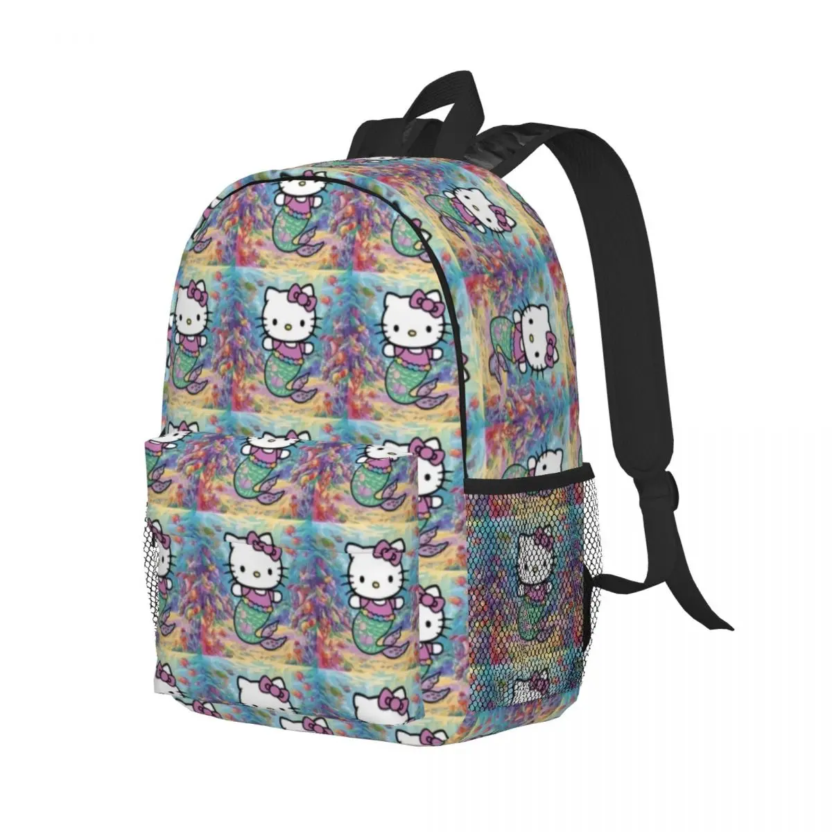 Mochila durável Hello Kitty de 15 polegadas – design leve e ergonômico para conforto e conveniência