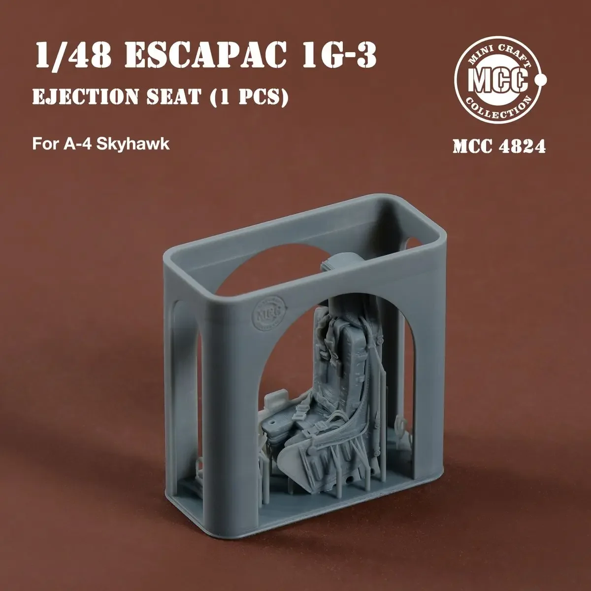 MCC 4824 1/48 Scale ESCAPAC 1G-3 Ejection seat for A-4 Skyhawk - Upgrade Detail Set