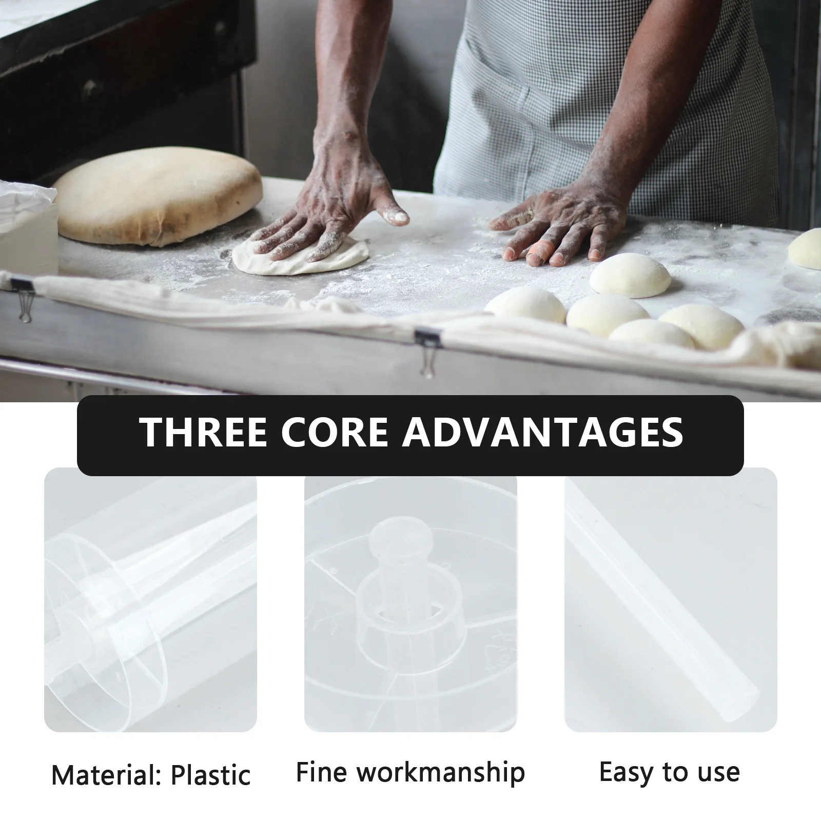 

20Pcs Pushable Cylinder Cake Holders Food Safe Plastic Leak Proof Base Easy to Fill Push Ups for Cake Cheese Ice Cream