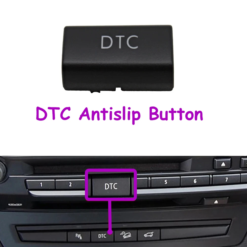 Auto DTC Antislip Knop Cover Trim Vervanging Voor BMW X5 E70 X6 E71 E72 2007-2013