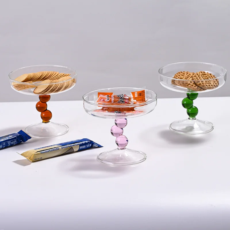 Creative Fruit Snack Tray, Dressing Table, Glass Jewelry Box, Home Decoration, Living Room, Candy, Tea Table Plate