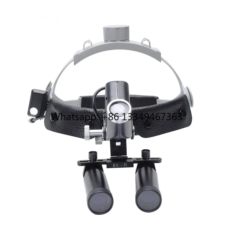 

5 W Medical Surgery LED Headlamp With 4X/5X/6X/ 8X Dental Loupes Medical Magnifier
