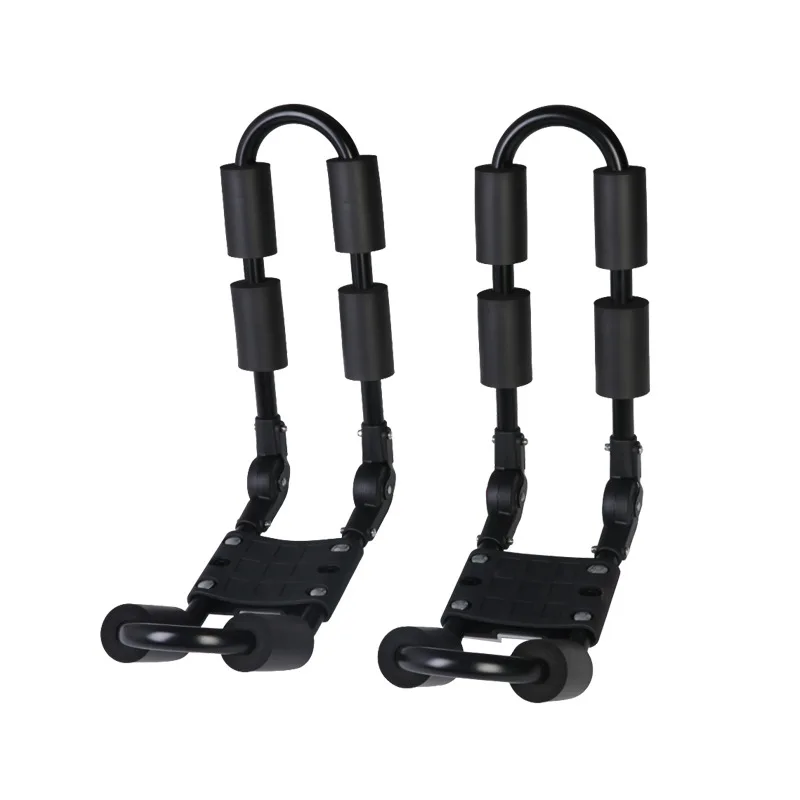 

Double Kayak Roof Rack with Paddle Buckle Foldable Kayak Roof Rack