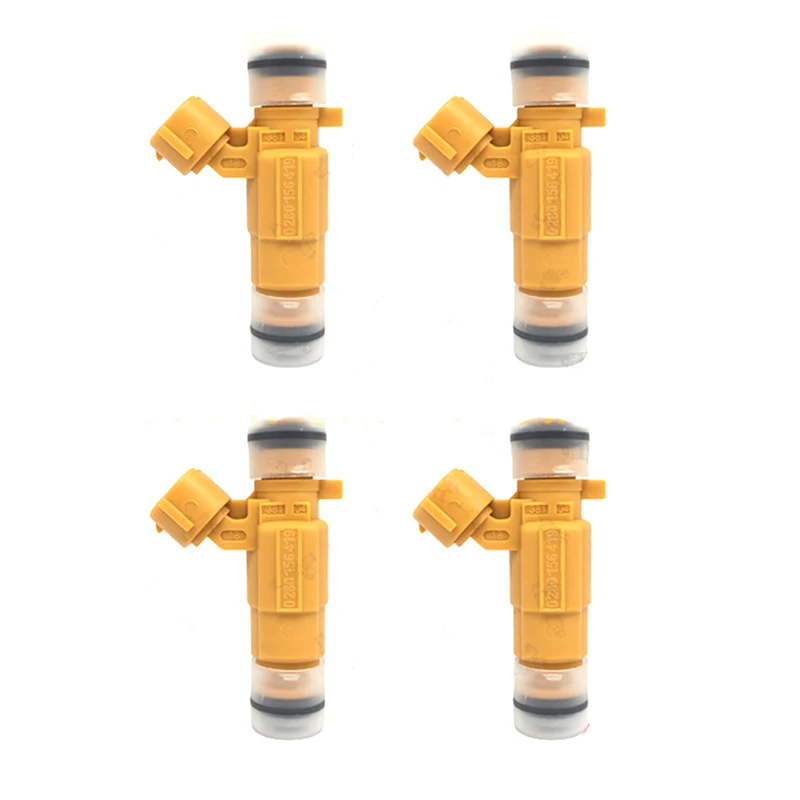 4Pcs Fuel Injector Fit For Nissan Tiida Livina 1.8 flex 0280156419 16600-8W80A