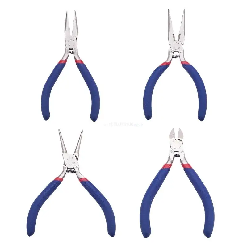 

Portable-Nose Pliers For Jump-Rings Double-Rings Crimping-Jewelry Finding Making Dropship