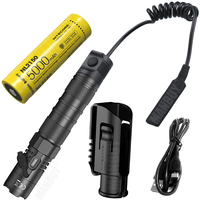 SALE nitecore MH12-v2 1200 Lumens CREE LED USB type-C Rechargeable Flashlight + NL2150 5000mAh 21700 Battery+ RSW3 Remote Switch