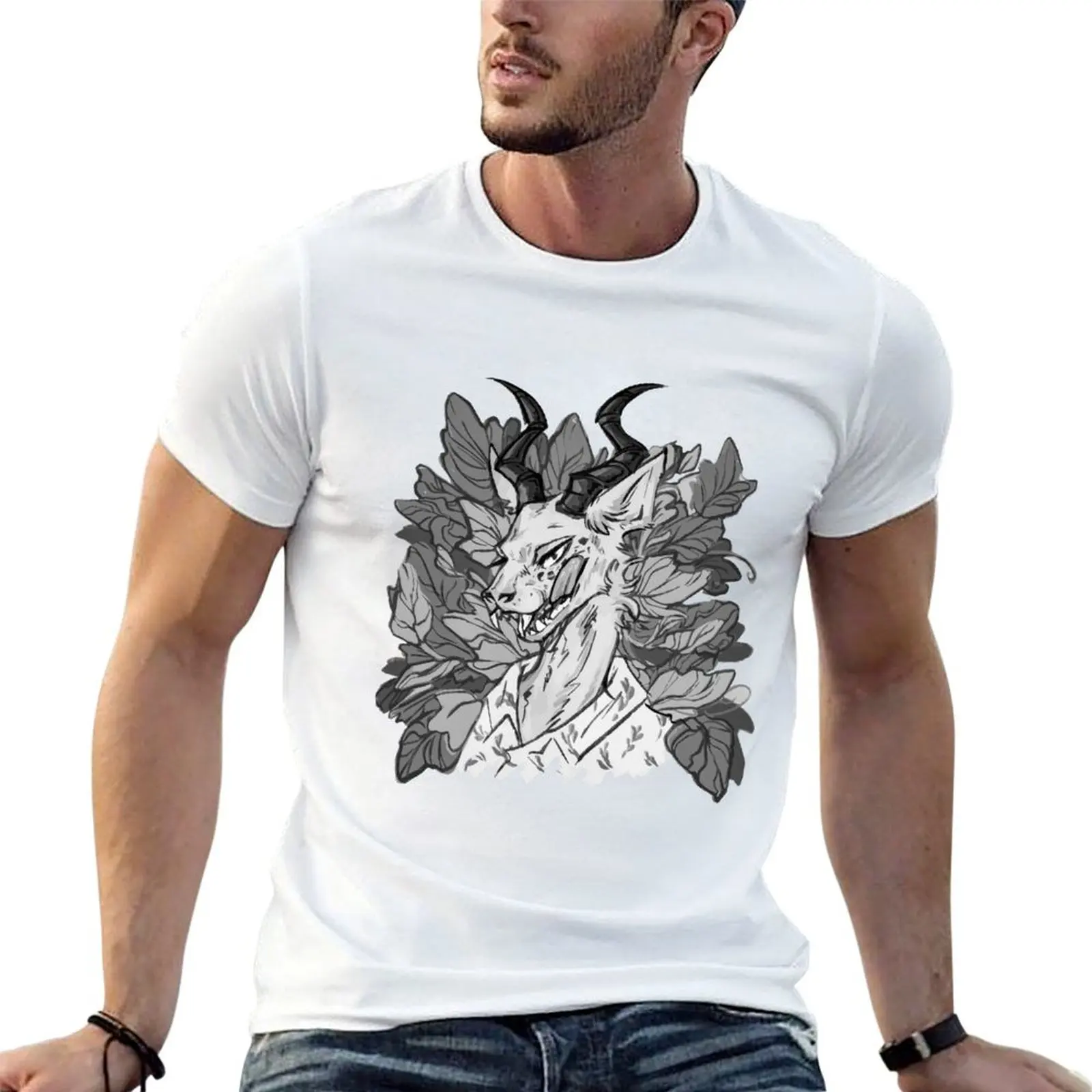 

shirts for man cotton soft BEASTARS man quality t high Melon shirt t cotton T-Shirt