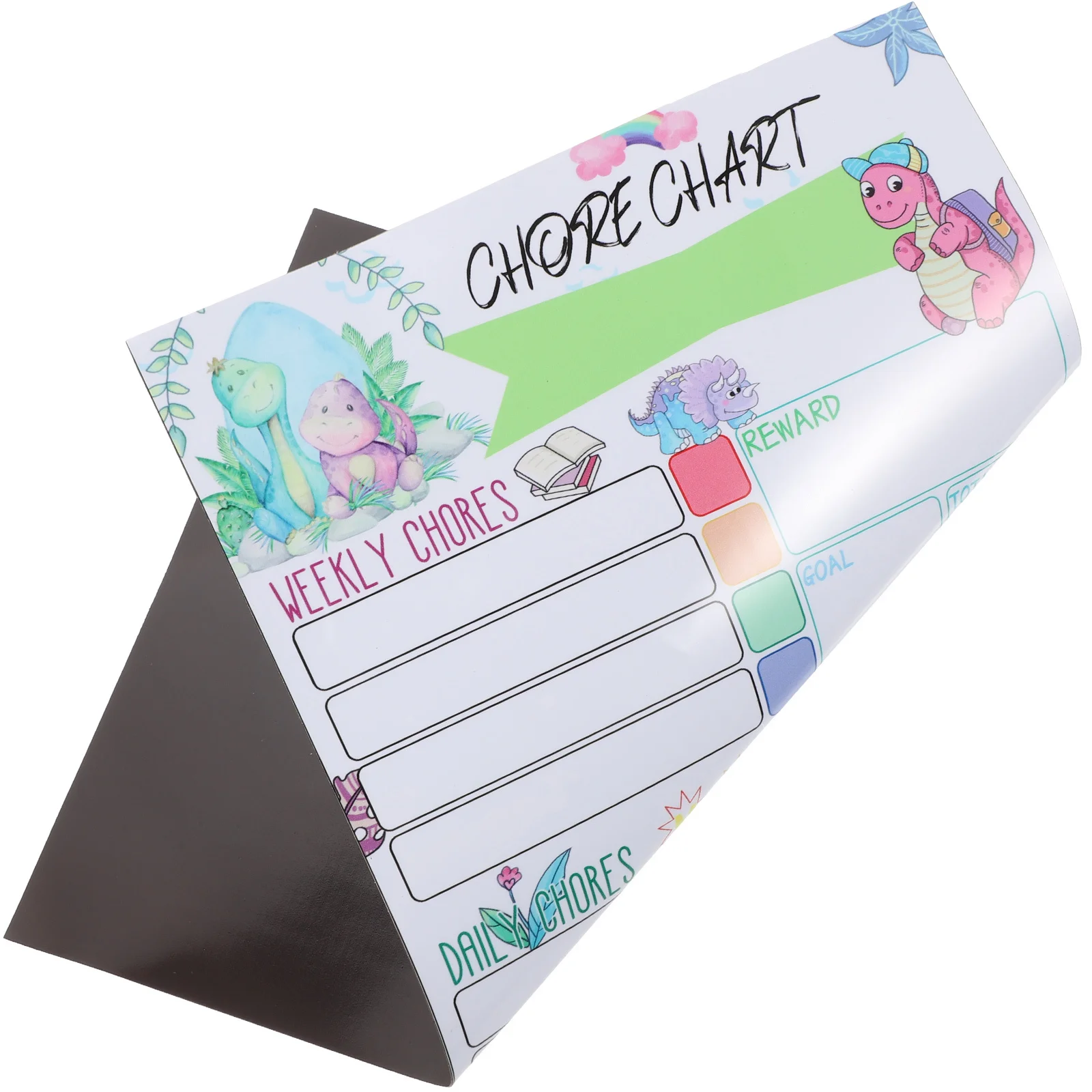 

Magnetic Reward Chart For Chore Planner Sticker Tracker Home School Task Organizer