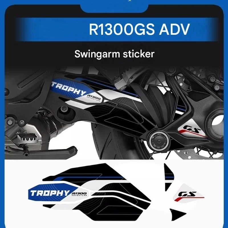 For R1300GS ADV Trophy Swingarm Decal Set Waterproof 3D Gel Sticker Driveshaft Chain Guard Protective Mod Accessories