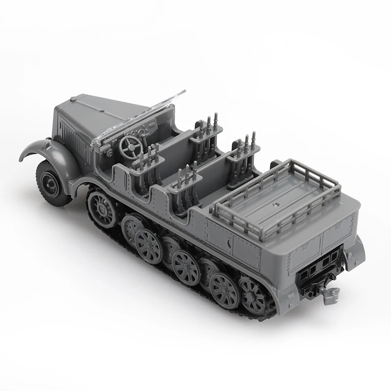 

1/72 Вторая мировая война, немецкий SDKFZ7, полугусеничный бронированный транспортный автомобиль, 4D пластиковая сборная модель автомобиля, игрушка