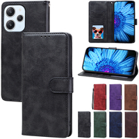 For Redmi 12 5G Case Leather Wallet Flip Case For Redmi 12 4G Cover Protector Phone Case For Xiaomi Redmi 12 Cover Coque Fundas