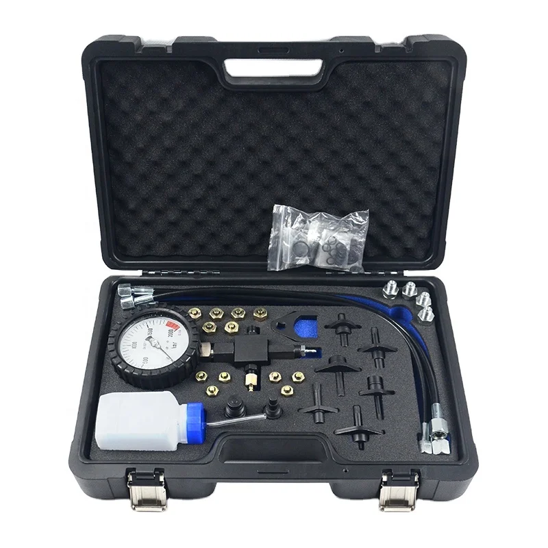 

XC0120 Xunchi High Pressure Tester for Fuel Circuit Auto Car Tools Set Box Automotive Repair Auto Tools Set