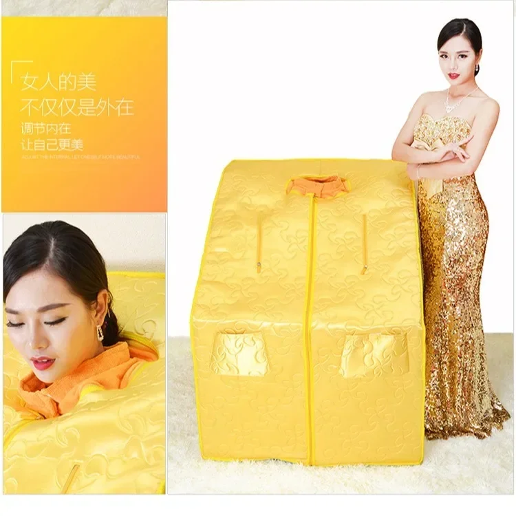 Family far infrared sauna box sweat steamer household