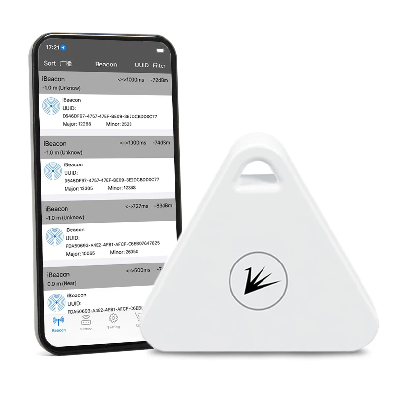 

Сменная батарея IP66 BLE 5.1 Теги с низким энергопотреблением Long-Range feasycom BT Bluetooth Beacon для внутреннего позиционирования/отслеживания активов