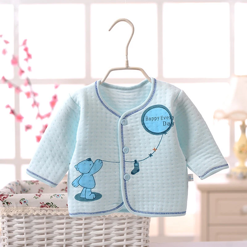 5PCS Baby Sets Newborn Clothes Cotton Print Long Sleeve Infant Boys Girls  Shirt+Pants+Hat+Bib Suit Toddler Clothing 0-3M ﻿