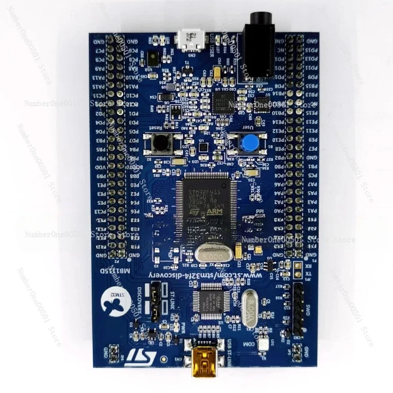 

Плата разработки STM32F411E-DISCO, кабель для передачи данных