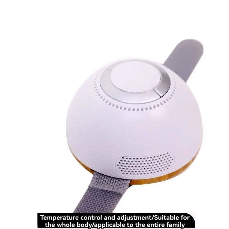 ABIT Portable Moxibustion Therapy Set - Smokeless Moxa Box With 30 Moxa Cones, Acupoint Map & Strap