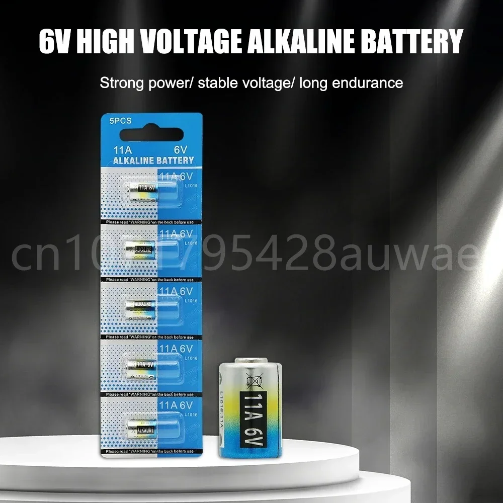 10PCS Per Lot Mercury Free 6V 11A L1016 Alkaline Battery A11 MN11 GP11A L1016 CA21 for Flashlight Reading Pen