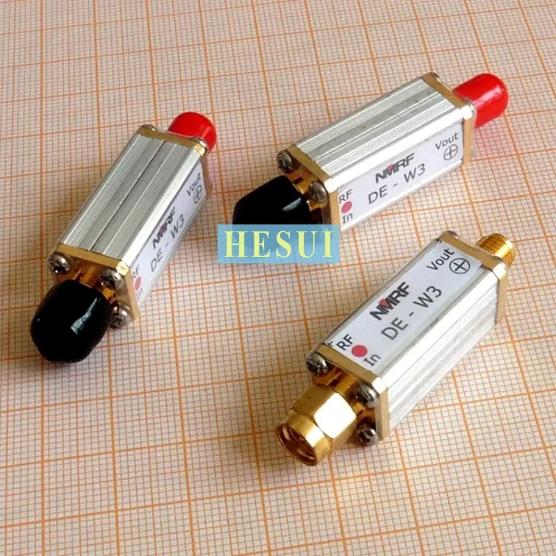 Broadband microwave coaxial RF detector, 0.01GHz~3GHz(9GHz) positive polarity SMA interface