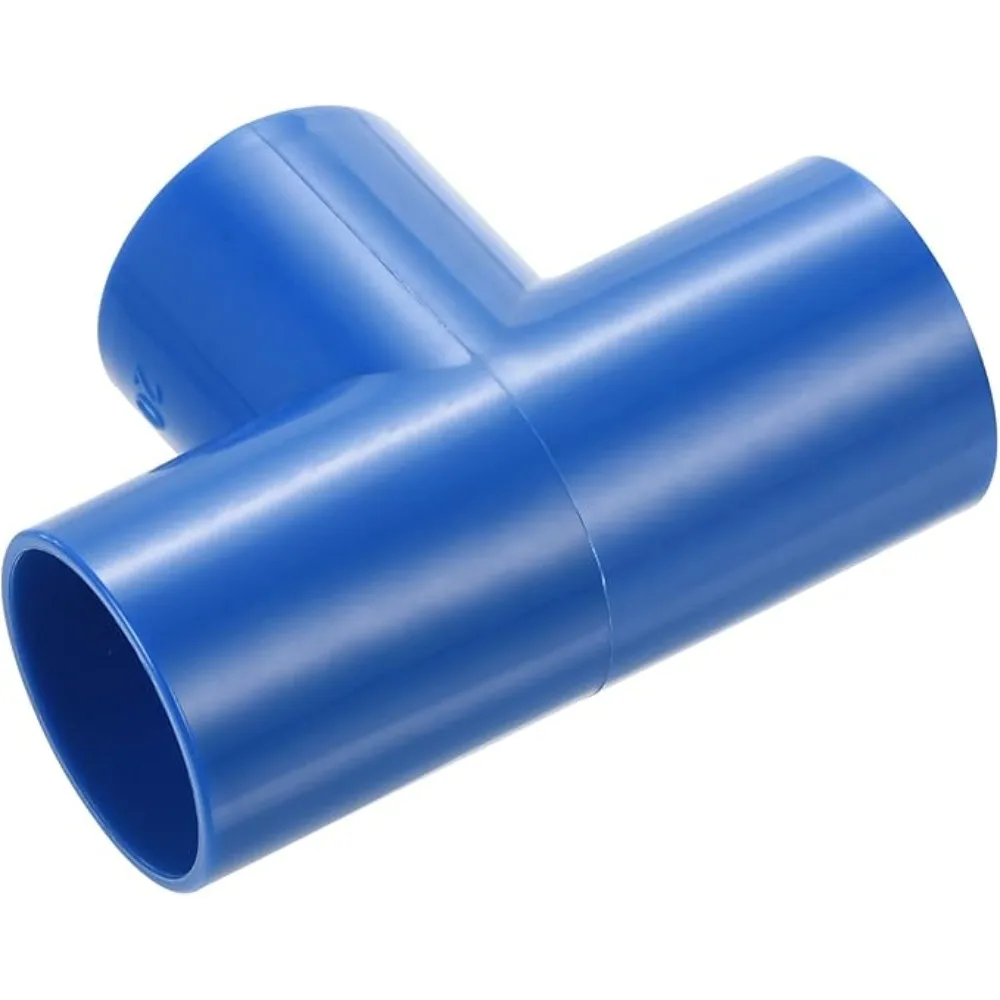 

20/25/32/40/50 мм синий соединитель для труб из ПВХ, тройник, адаптер для водопроводной трубы, орошение сада, 3-ходовой шарнирный шаровой клапан