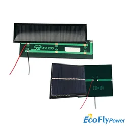 1PC 7V 50mA 210mA Mini Epoxy Solar Panel Mono/poly Silicon DIY for Power Solar System Board Panel Charging