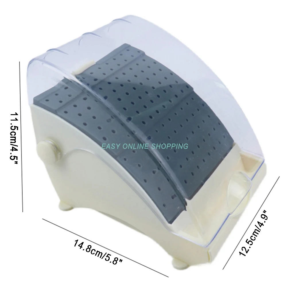 1pcs 142 Holes Pull Out Drawer mode Dental Tooth Bur Block Holder Autoclave Sterilizer Disinfection Box Holds /Holder Station