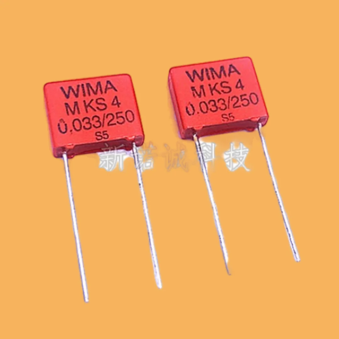 

10PCS/250V 333 0.033UF 250V 33nF MKS4 Foot Distance 7.5mm