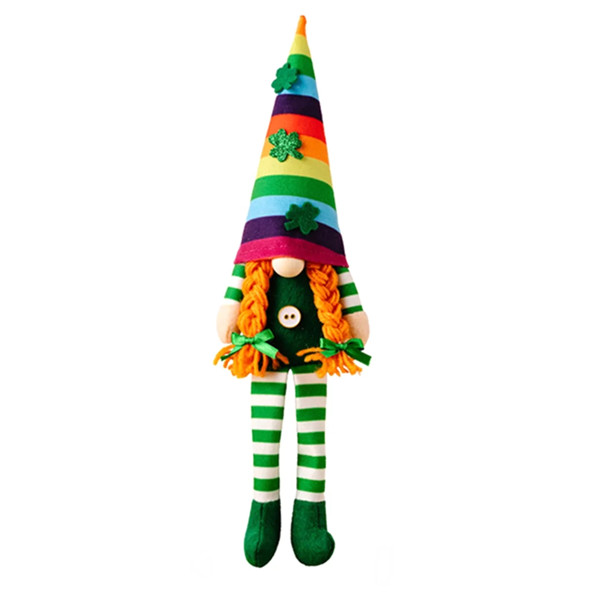 St Patricks Day Gnomes Plush Decorations St.Patricks Day Gnome Home Table Decor Accessories Female