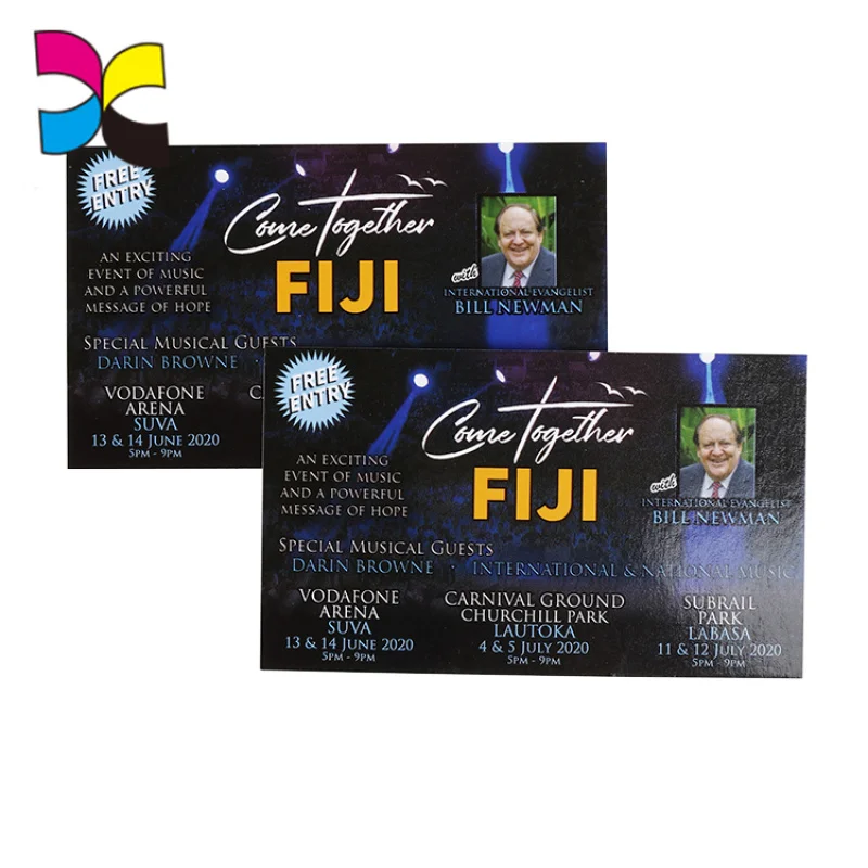 

customized 2022 Christmas Printing Custom Advertising Flyer, Full Color Art Paper Brochure