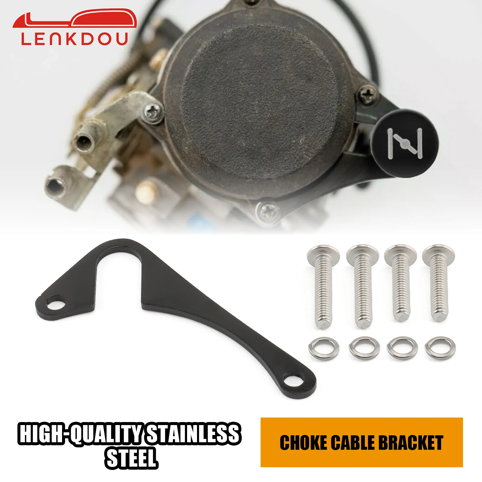 Wspornik przewodu ssania motocykla ze stali nierdzewnej do Harley Big Twin Sportster XL883 XL1200 Iron 883 1988-2006 Twin Cam