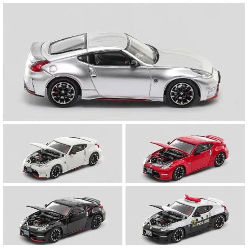 فوجي 1/64 Fairlady Z 370z سبيكة موتور مركبة دييكاست نماذج سيارات لعب جمع الصبي هدايا عيد الميلاد
