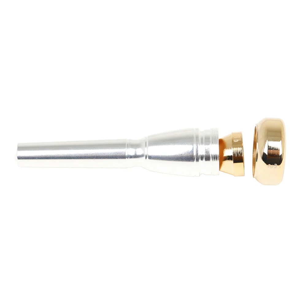 Mouthpiece Tube Complete Trumpet Mouthpiece Kit Professional Silver Plated Brass Construction bB C Key 2B 2C 3B 3C Options