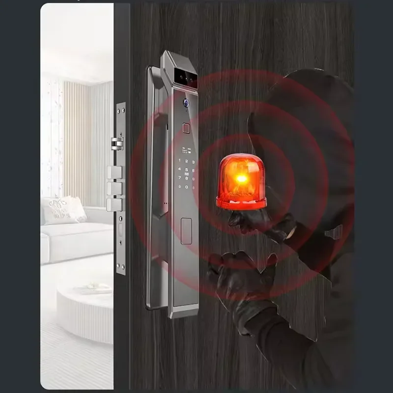 Cerradura digital avanzada, cerrojo de seguridad para puerta, cambio de código, cerraduras inteligentes para puerta wifi