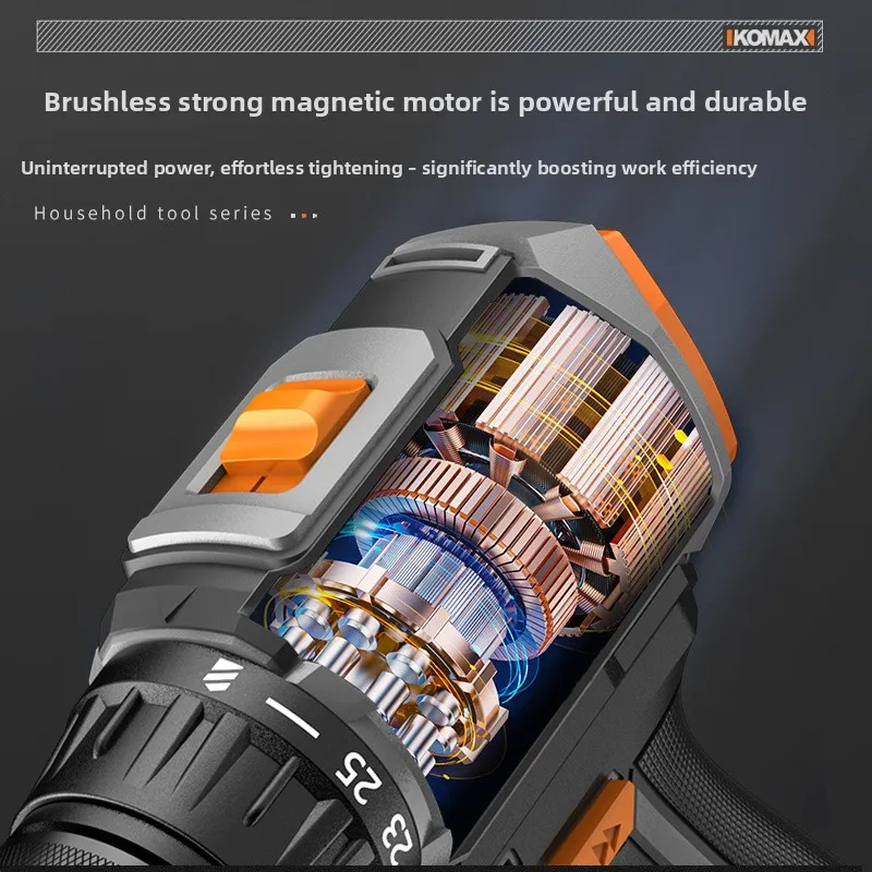 สว่านไฟฟ้าไร้แปรงถ่าน, สว่านเจาะเกลียว, สว่านกระแทกไร้สาย, หัวจับดอกสว่านแบบโลหะ, สว่านมือไฟฟ้า, แบตเตอรี่ลิเธียมสำหรับใช้ในครัวเรือน