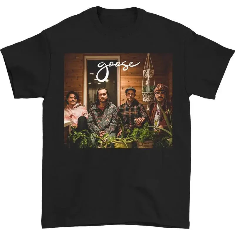 Neues Goose Band Shirt Schwarz T-Shirt Alle Größen S 5Xl