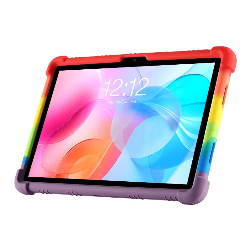 Case For Teclast M40 Air 10.1 inch Tablet Safe Shockproof Silicone Stand Cover