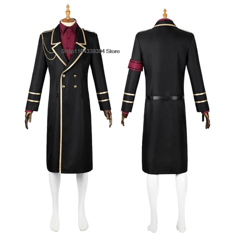 Sexy MahoAku Byakuya Mimori Costume Cosplay Parrucca Vestito La Ragazza Magica e Il Tenente Malvagio Utilizzato per Essere Archenemies Cosplay