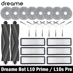 Dreame Bot L10 Prime / L10s Pro / L10 Pro, accesorios, cepillo lateral principal, filtro Hepa, paño de fregona, piezas de repuesto para robot