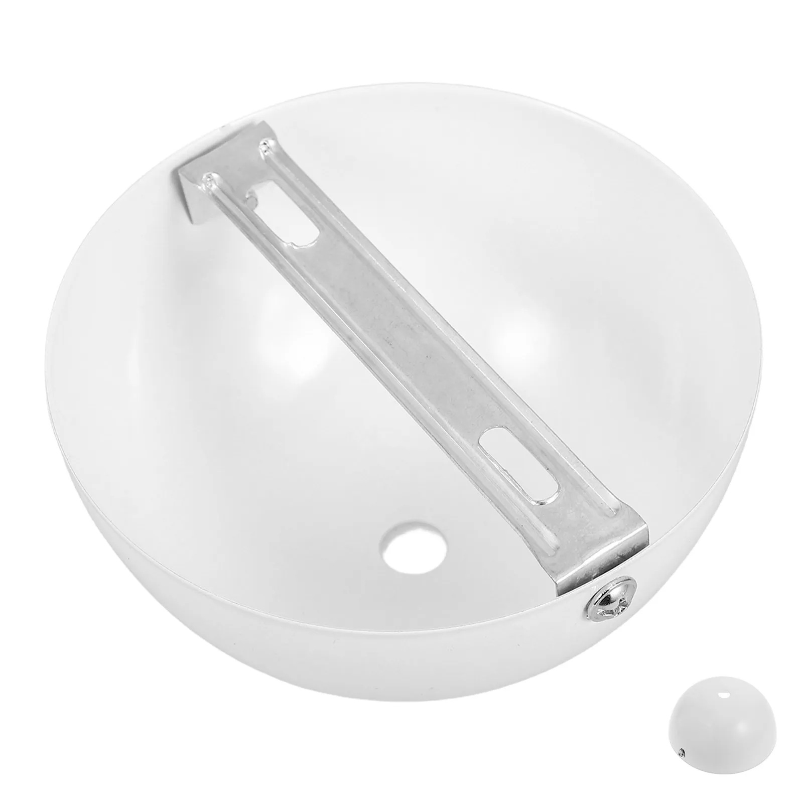 

Semicircular Decorative Ceiling Plate Cover for Chandelier Pendant Light Fixture Canopy Mounting Base Vintage Style Hanging