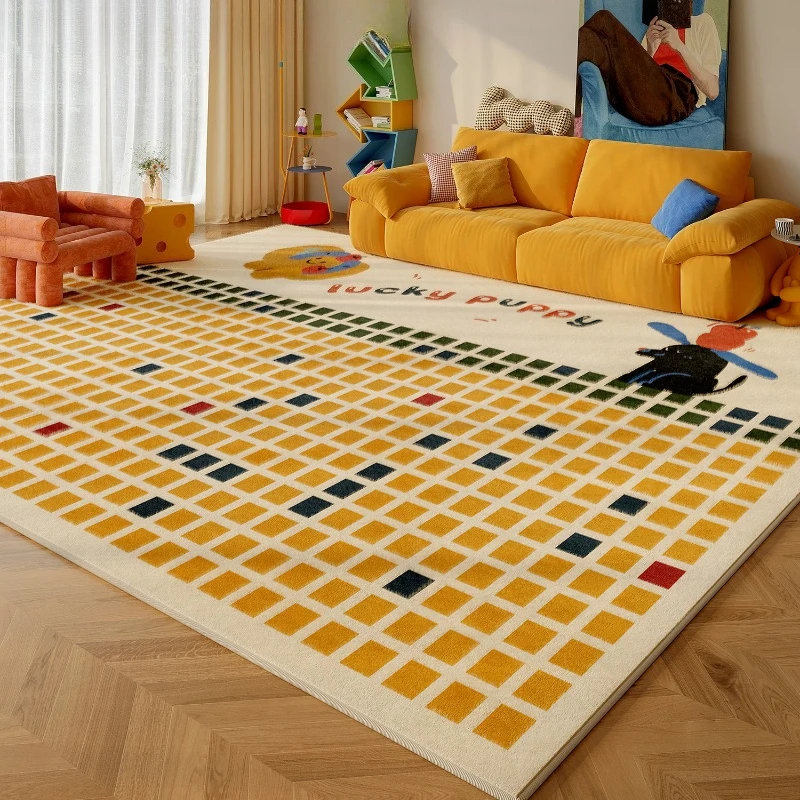 Modern Style Bedroom Decor Washable Carpet Large Area Carpets for Living Room Fluffy Soft Lounge Floor Mat Thick Plush Study Rug