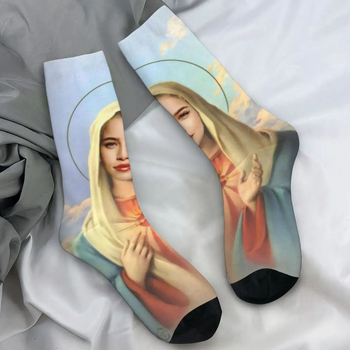 

Santa Emilia Mernes Аргентинские носки для певца, модные чулки, осенние мужские носки унисекс с защитой от пота, качественные уличные носки с графикой