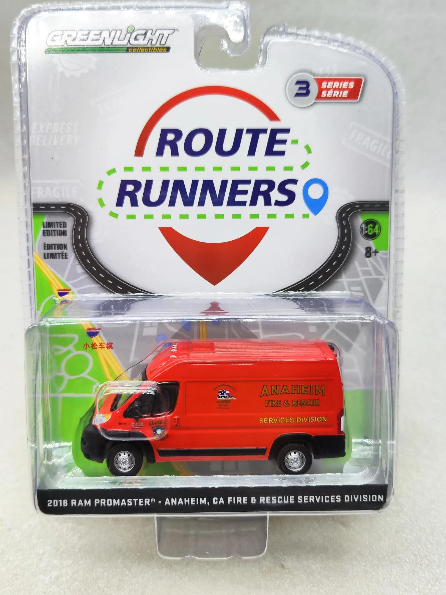 

1:64 2018 RAM Promaster High Simulation Alloy Car Model Collectible Toy Gift Display Ornament