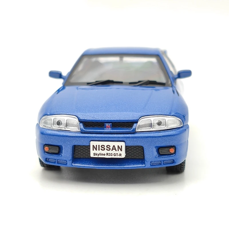 Norev 1/43 For N~~san SKYLINE R33 GT-R 1995 blue Metallic Diecast Models Car Limited