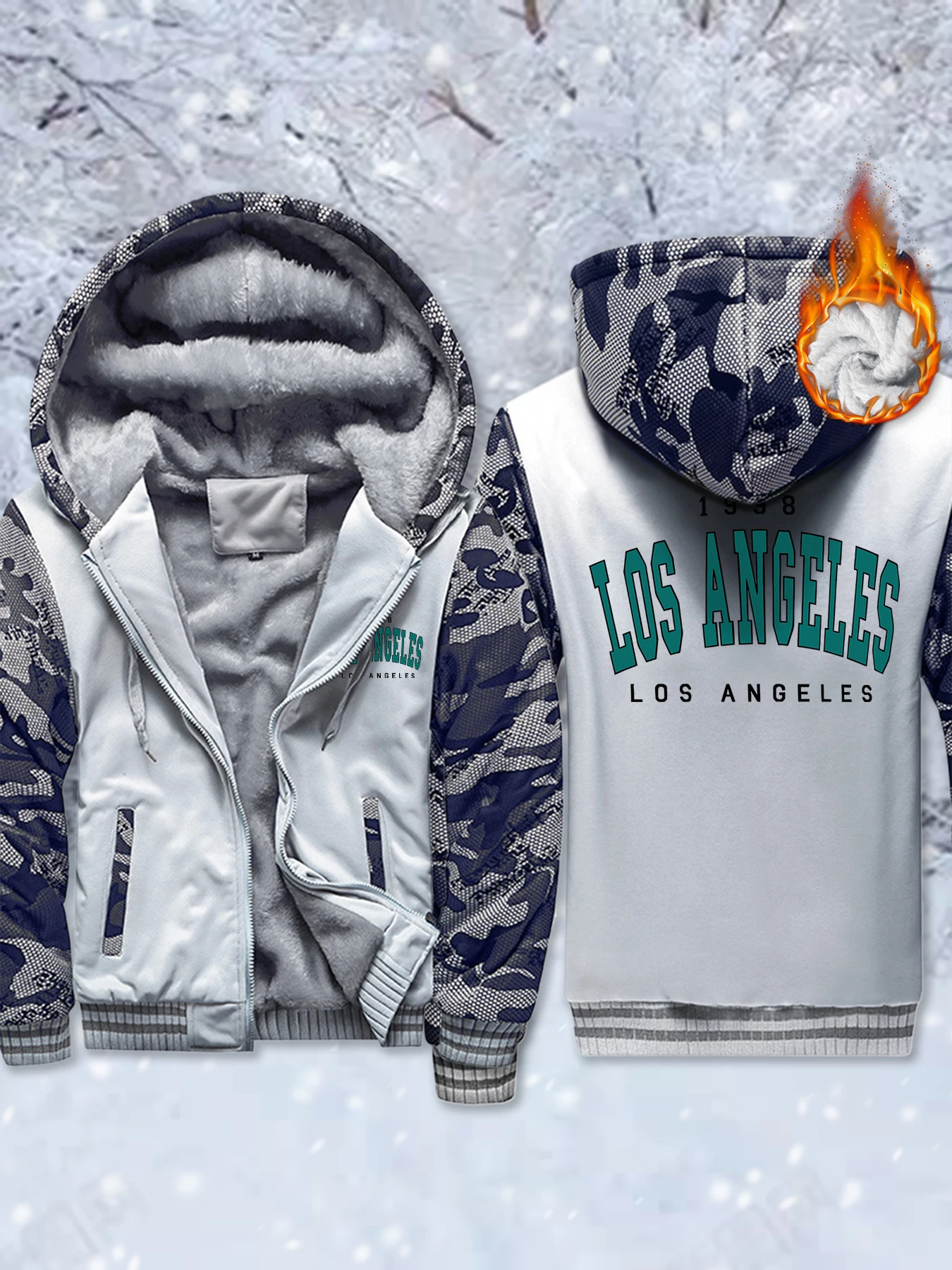

Лос-Анджелес 1993, базовая куртка с карманами и принтом, мужская флисовая спортивная одежда на молнии, утепленное зимнее пальто, теплая удобная верхняя одежда, топ большого размера