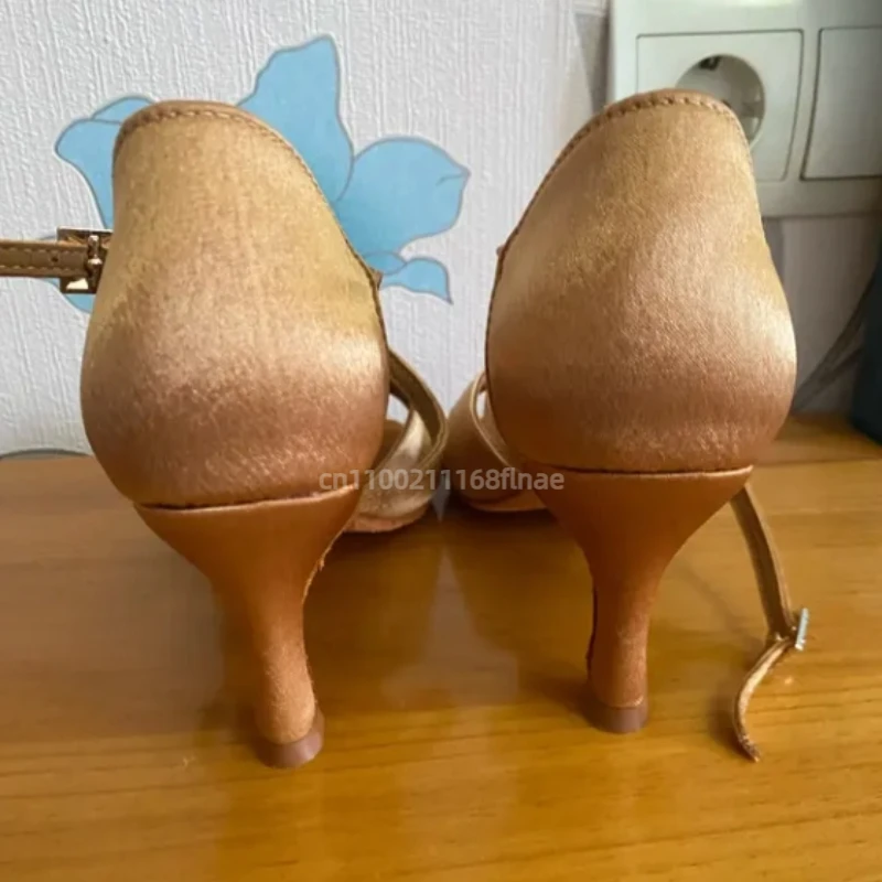 Vrouwelijke volwassen Latin dansschoenen met zachte zolen, dansschoenen voor dames, hoge hakken voor meisjes, Cha Cha dansschoenen